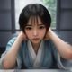 林晓萌，坏想法日记项目发起人，创意写作教练，照片显示她在工作室中微笑